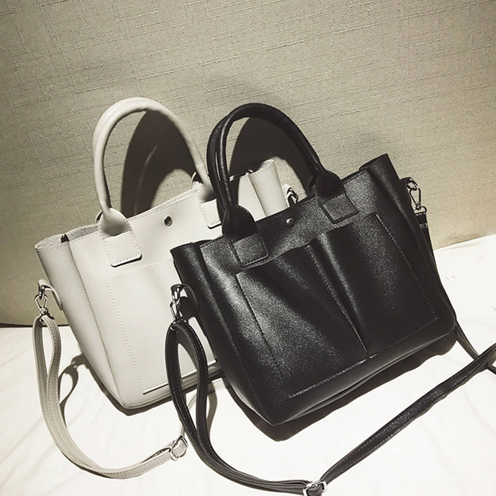 Sac en cuir Pu sacs à main simples marques célèbres femmes sac à bandoulière grand tronc fourre-tout Vintage dames sacs à bandoulière pour femmes