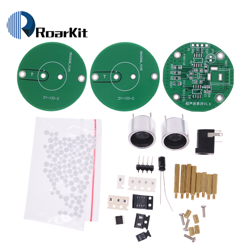 kit elettronici fai da te sospensione ad ultrasuoni controllore a onda in piedi pratica di saldatura fai da te sospensione acustica apprendimento scientifico