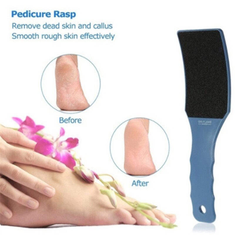 Lima de pedicura para el cuidado de los pies, limas grandes, herramienta para limar los pies, removedor de callos gruesos, dura, molienda de piel de doble cara