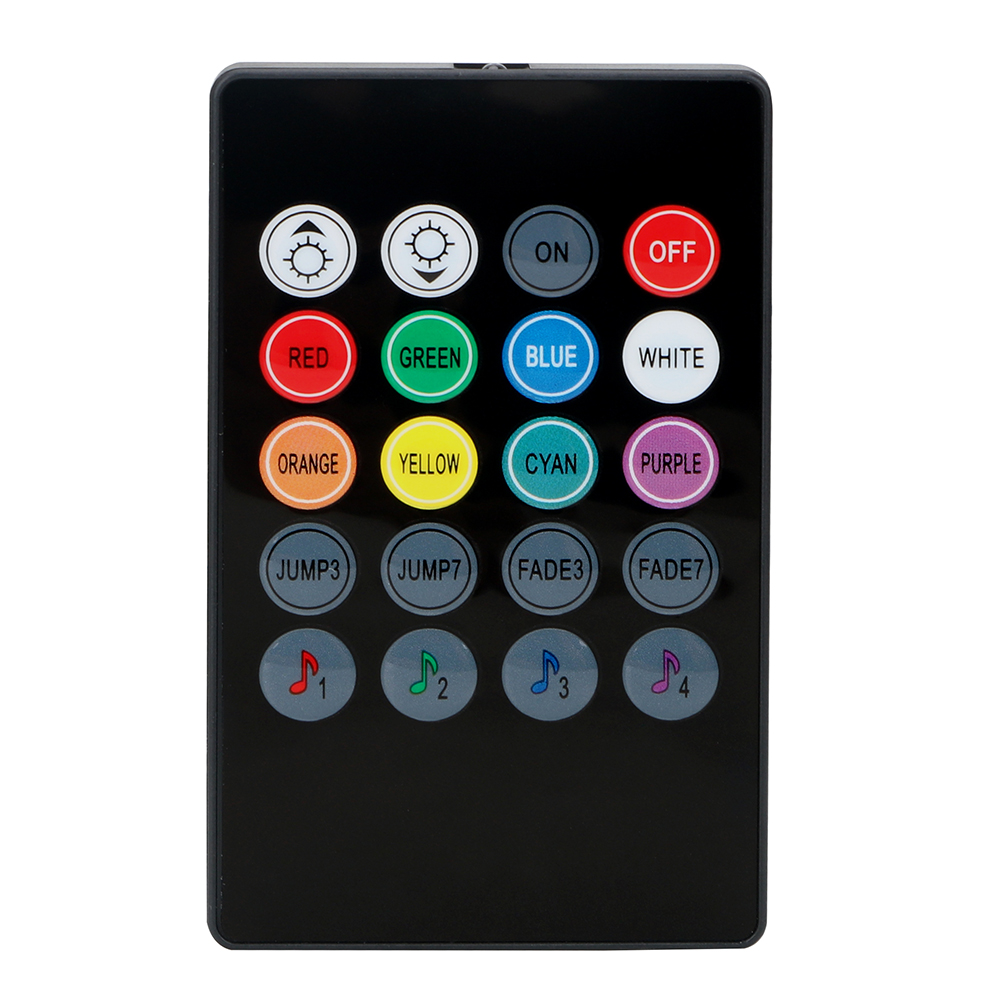 LEEPEE 4x8 Auto LED Strip Neon LED Car Bottom Lights Underglow Underbody Music Active Sound System Neon Light Car Kit