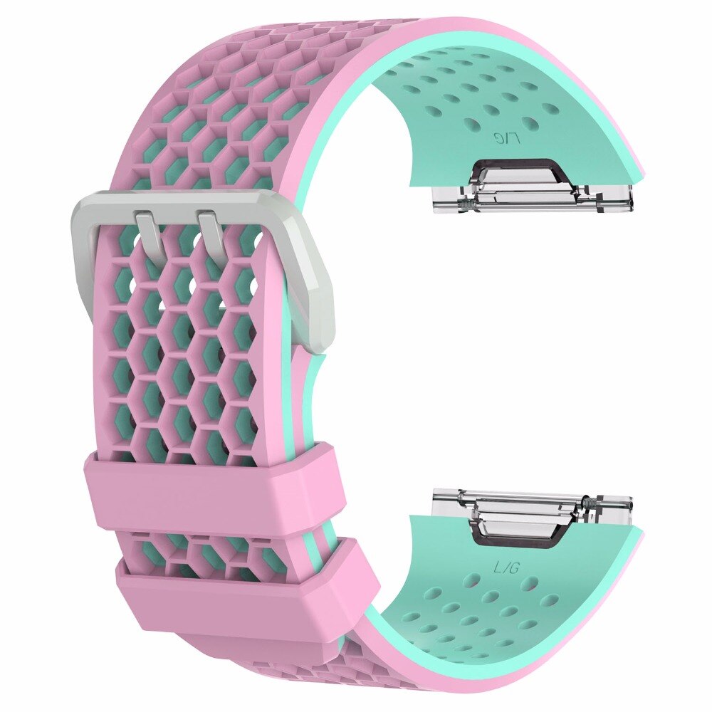 Bracelet de montre tschick pour fitbit ionic, bracelet de sport en silicone, bracelet de remplacement pour fitbit ionic