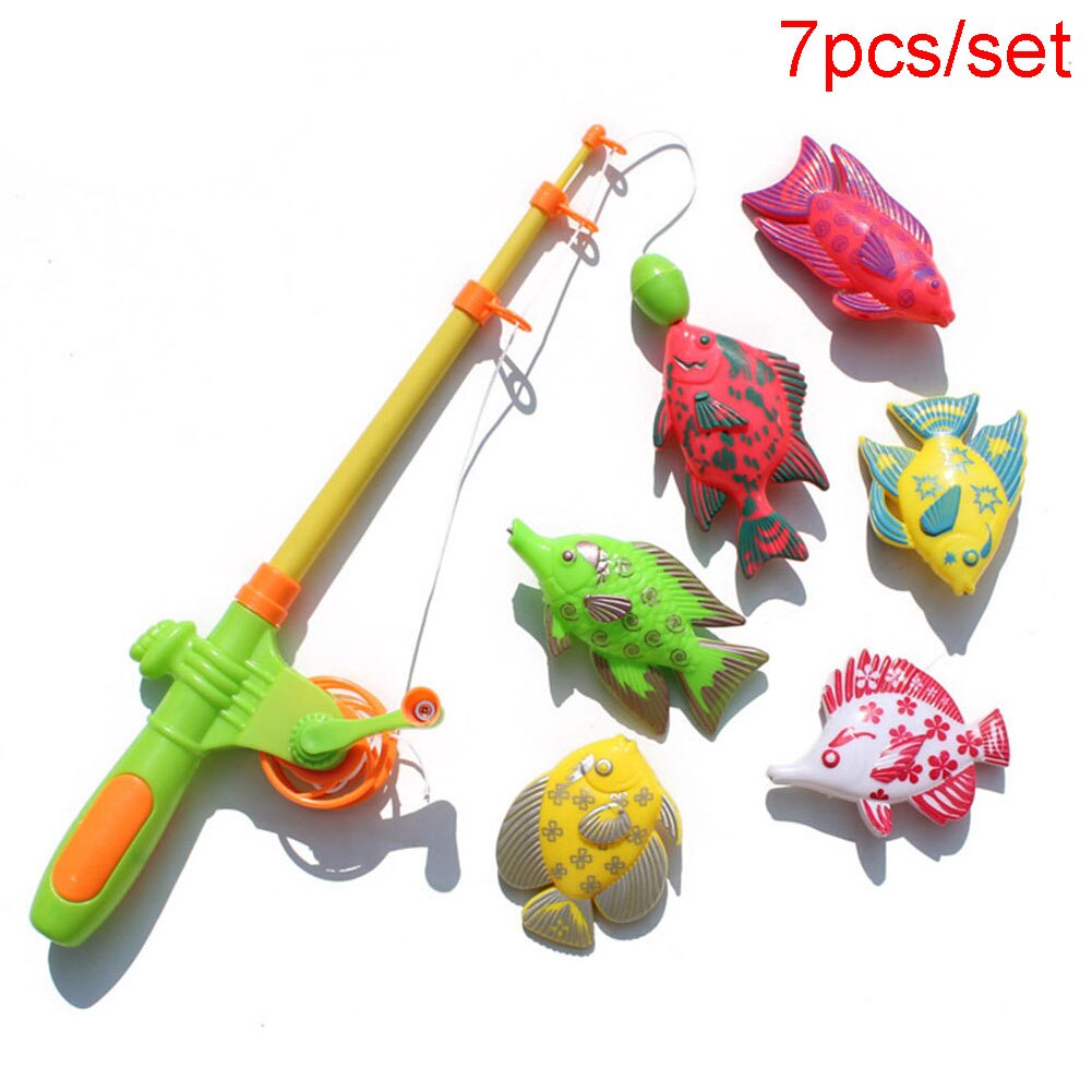Kinderen Vissen Speelgoed 1 Plastic Hengel en 6 Magnetische Fish Game
