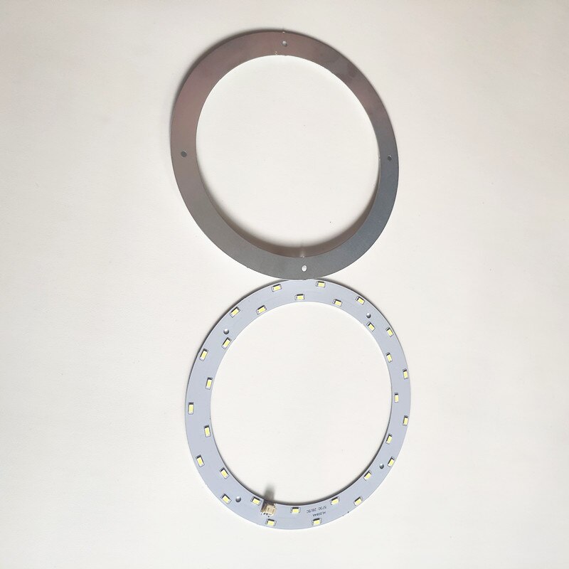Gør selv  ac220v 110v 6w 12w 15w 18w led panel cirkel ring lys led rund loft bord den cirkulære lampe tavle til spisestue