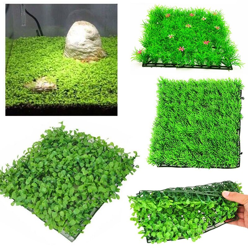 Aquarium Simulatie Gazon Micro-Landschap Kunstgras Mat Landschap Simulatie Moss Aquarium Decor Tuin Gazon