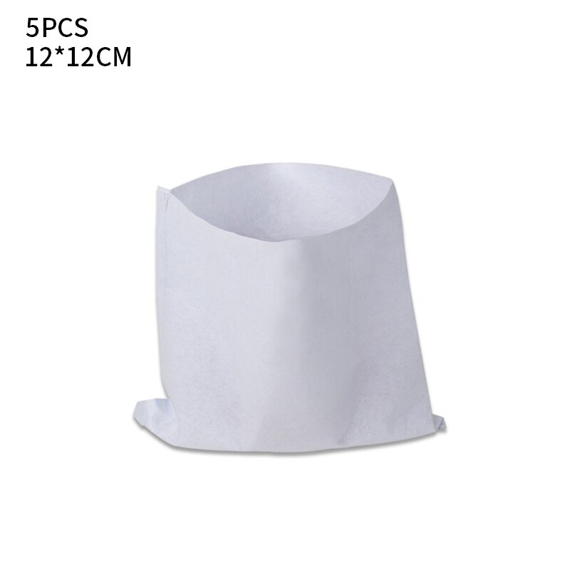 Plant Groeien Zakken Ademend Non-woven Beluchting Stof Potten 5Pcs Bloempot Voeding Tas Zaailing Zak