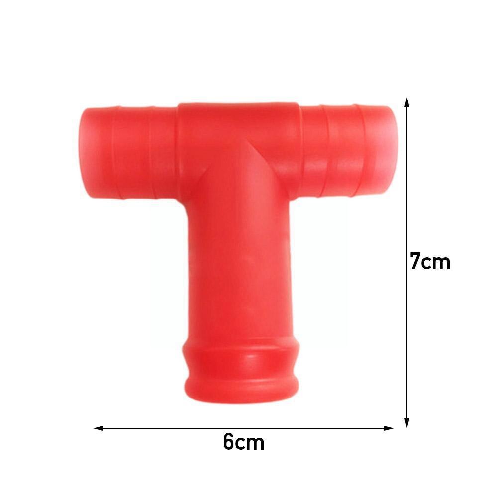 Straw Connector Double Bottle Drinker Connector Tee Drinking Snorkel Double Tool Beer Pipe Bar For Connecting Straws X3F9