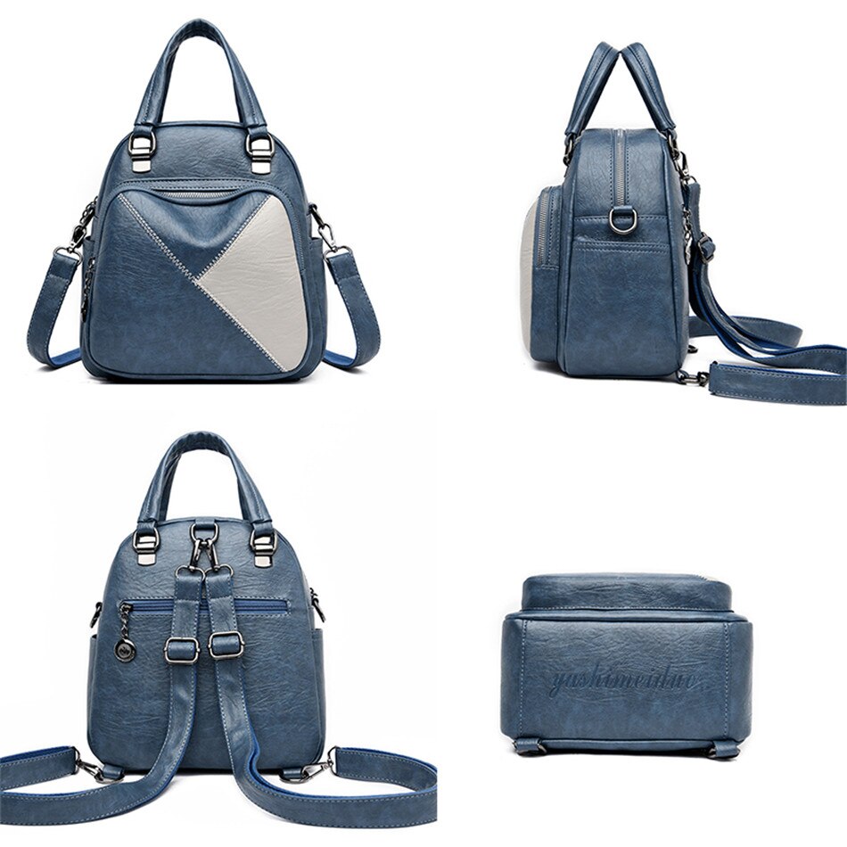 Multifunctionele damestas luxe handtassen splice dames schoudertassen crossbody tas voor dames handtas bolsas