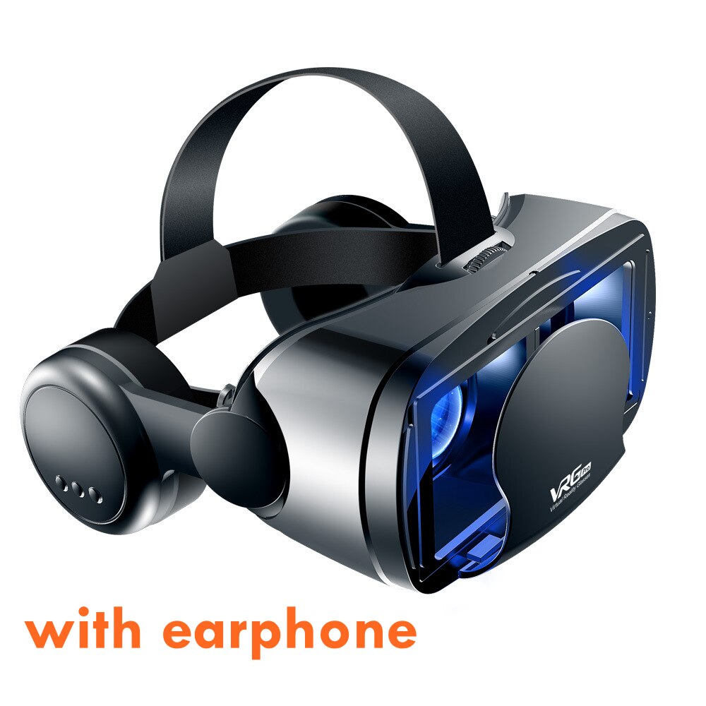VR Virtual Reality 3D Glasses Box Wireless Rocker Stereo Headset Devices VR Glasses Helmet For Smartphones iOS Android Phone: Options 3