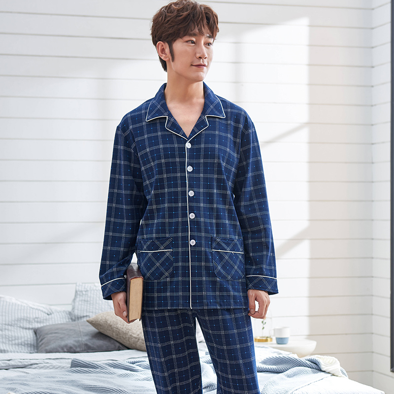 Normann Herenpyjama Lange Mouwen Strepenlook - Comfortabel & Stijlvol