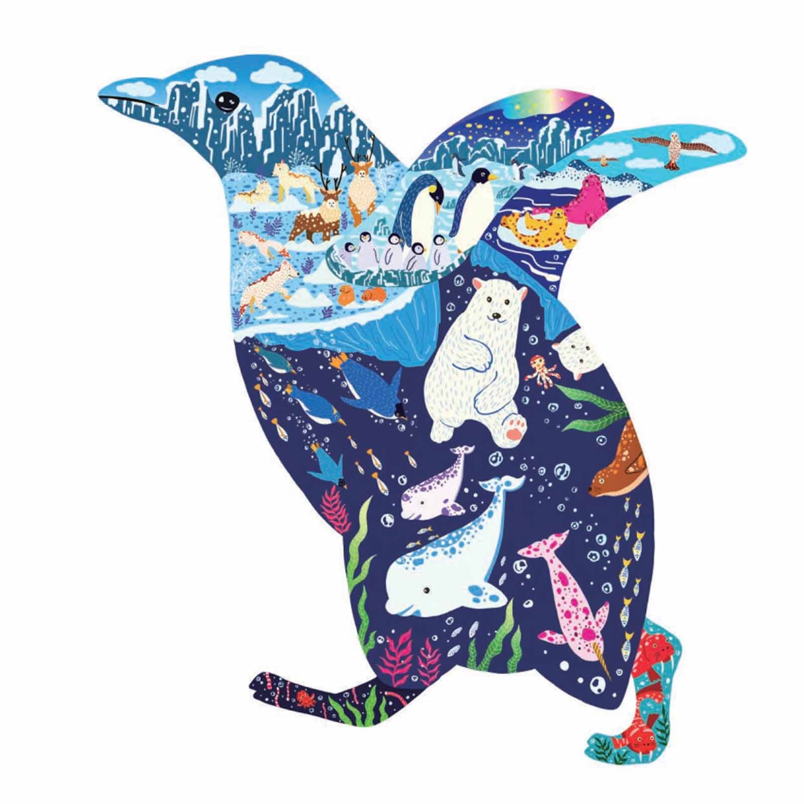 Puzzel Unieke Vorm Stukken Dier Vormige Cadeau Voor Volwassenen En Kinderen Puzzels 50 Stuks Pre-School Magination Intellectuele Educatief: C