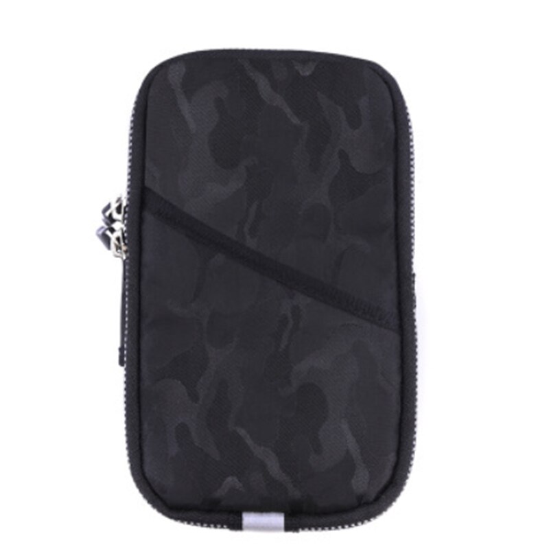 DuDa Phone Bag On Hand Sports Running Armband Case Cover Arm band Mobile Holder Outdoor Sport Arm Phone Pouch: M-black