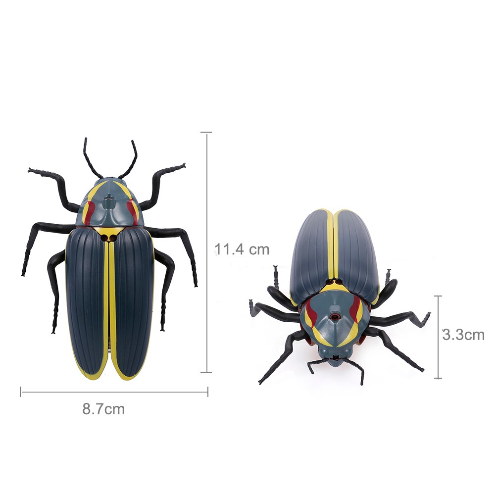 Jouets de luciole télécommandés simulé insecte Animal jouet infrarouge détection Portable RC jouet pour les enfants