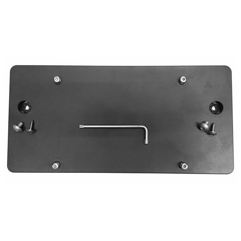 Kit de montaje de marco de soporte de placa de matrícula trasera para-A6 S6 2005 + tornillos + llave nueva: Default Title