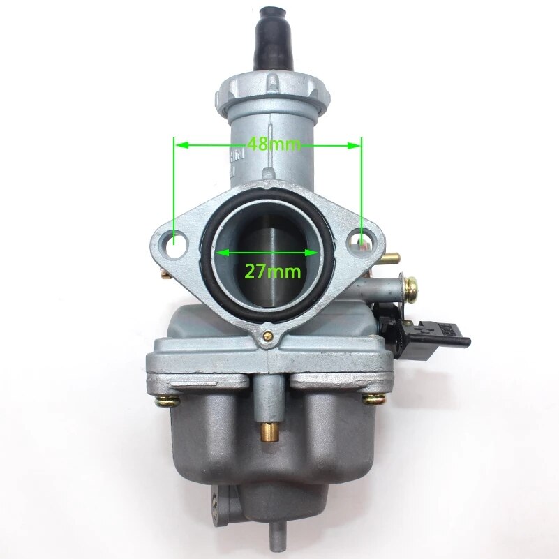Motorcycle Keihin PZ27 27 mm Carburetor for 125 150 200 250 300cc Pit Bike ATV Quad Go Kart PZ27 Motorcycle Carburetor
