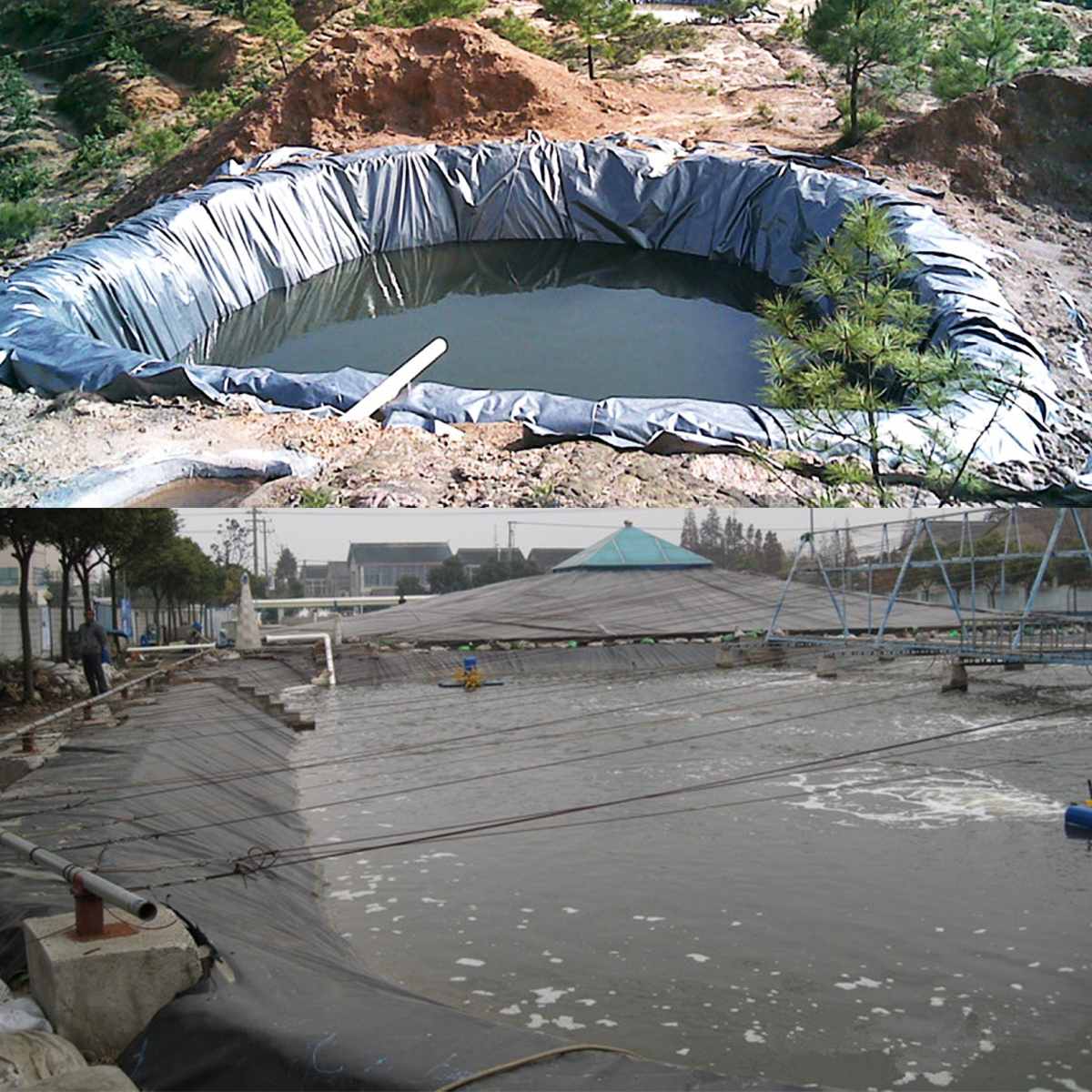 0.5mm Thicken Waterproof Liner Film Fish Pond Liner Garden Pool Reinforced HDPE Heavy Duty Guaranty Landscaping Pool Pond