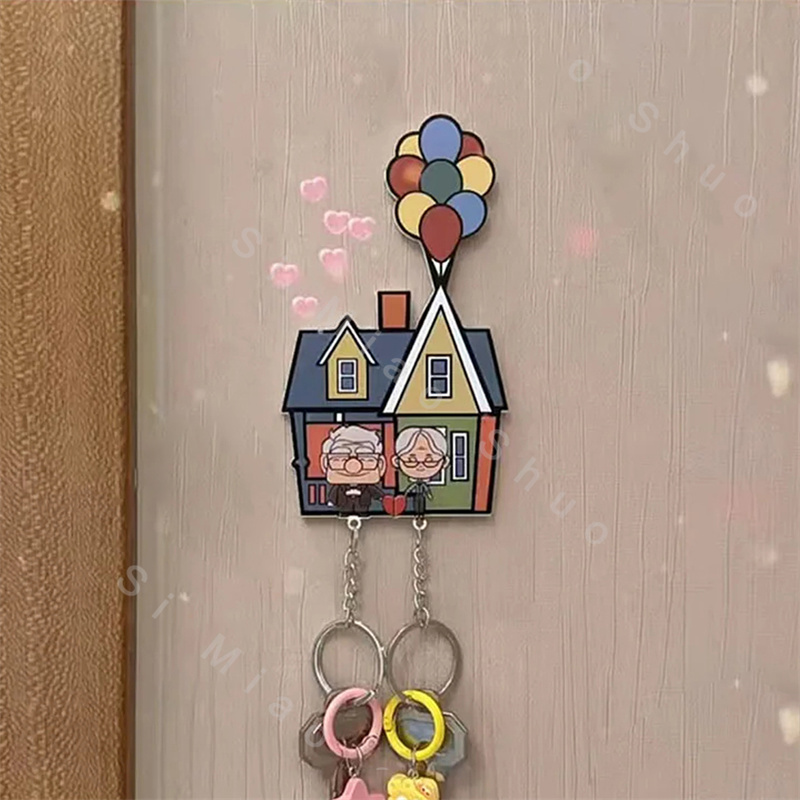 Sleutelhouder Muur Paar Sleutelhanger Hanger Huis Home Decor Gedeelde Sleutelhangers Rek Jigsaw Sleutelhanger Organisator Muurhaak Creatief Cadeau