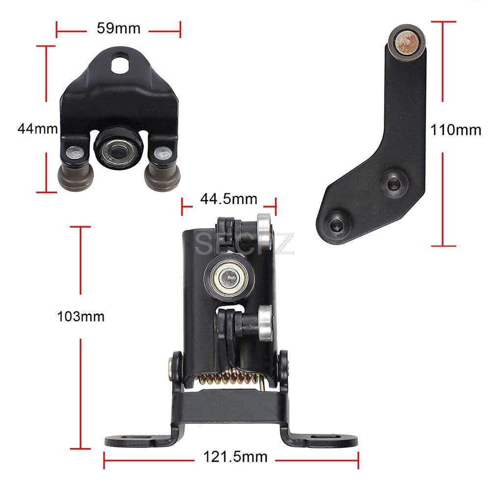 LEFT SIDE SLIDING DOOR TOP MIDDLE BOTTOM ROLLER RUNNER FOR FORD TRANSIT MK6 MK7 1667675 1639910 1705694 4796308