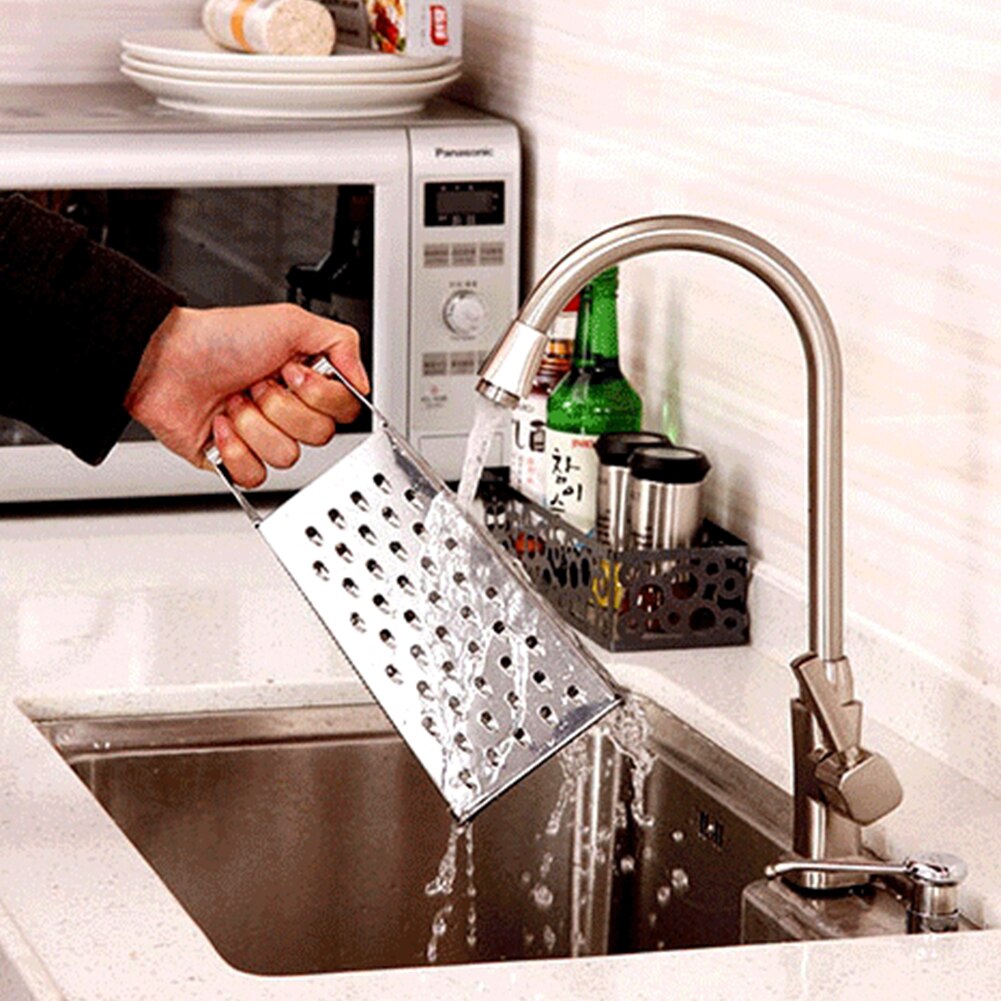 4 Sided Stainless Steel Vegetable Grater Fruit Cutter Handheld Grater Food Mill Machine Peeler Slicer Kitchen Gadgets Tools