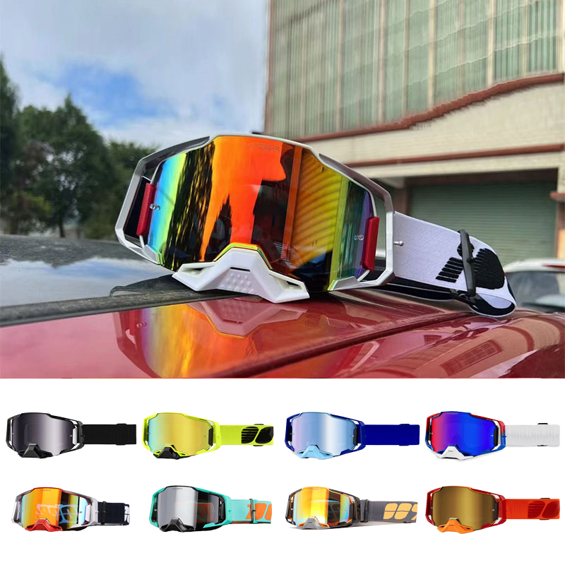 Gafas de Motocross para motocicleta MTB ATV Gafas protectoras máscara a prueba de viento Gafas de protección patinaje Oculos Motocross