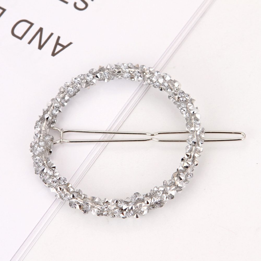 Korea Hollow Star Haar Clips voor Vrouwen Kristallen Steentjes Pentagram Haarspeld Vrouwen Bruids Haaraccessoires Hairgrip: 12