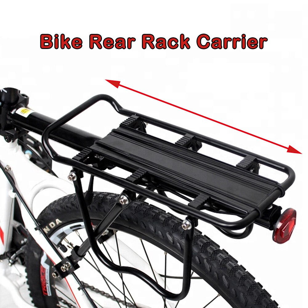MTB BMX Bicycle Luggage Carrier Cargo Rear Rack Alloy Shelf Cycling Seatpost Bag Holder Stand FOR 20-29 inch Mountain Road Bikes