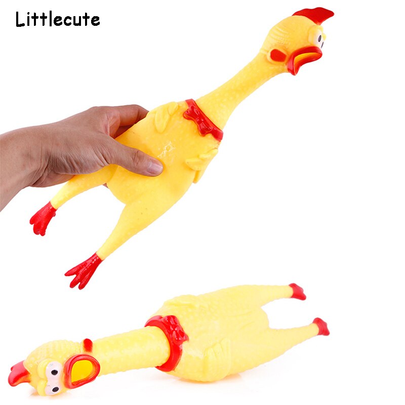 Schreeuwende kip knijp geluid speelgoed huisdier honden speelgoed schril decompressie kauwen piepen ventilatie kip gereedschap huisdier product