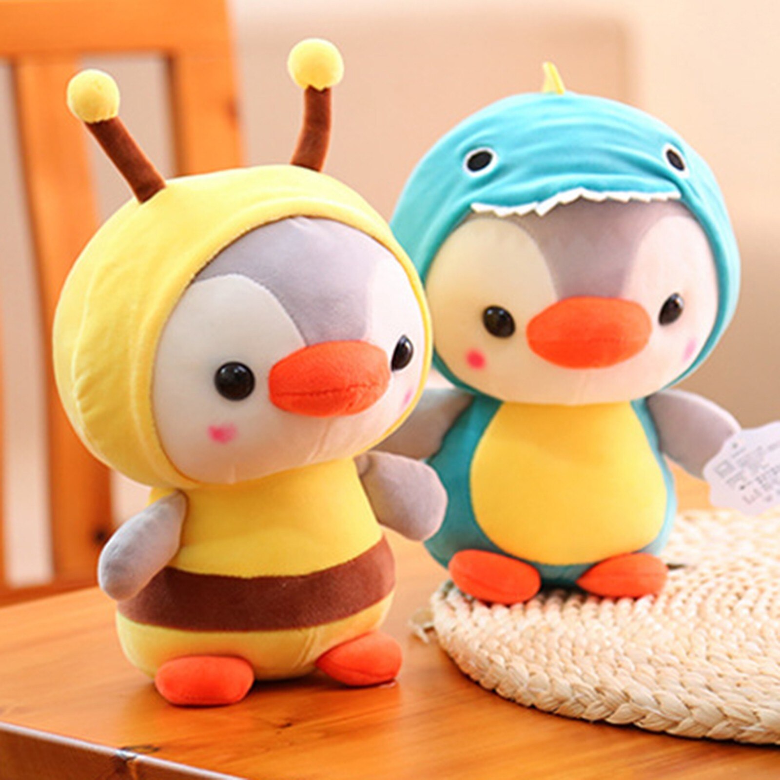 Creatieve Leuke Cartoon Pinguïn Pop Knuffel Leuke Soft Doll Soft Gevulde Dieren Pop Speelgoed Cartoon Kussen Voor