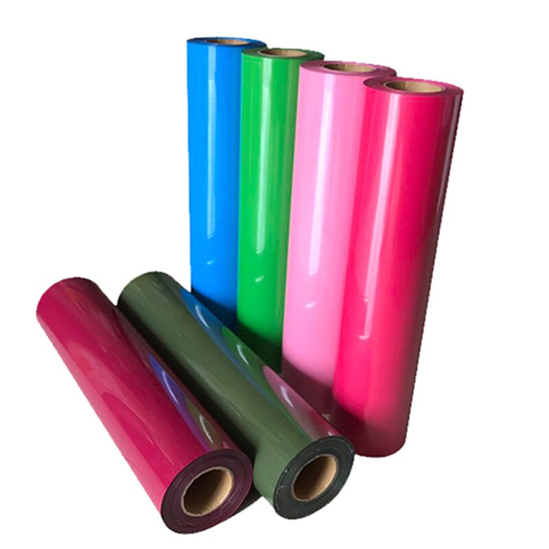 1yard 50x100cm PU Vinyl for T-Shirt DIY Heat Press Transfer HTV Cutting Plotter Craft Iron On HTV Printing Paper