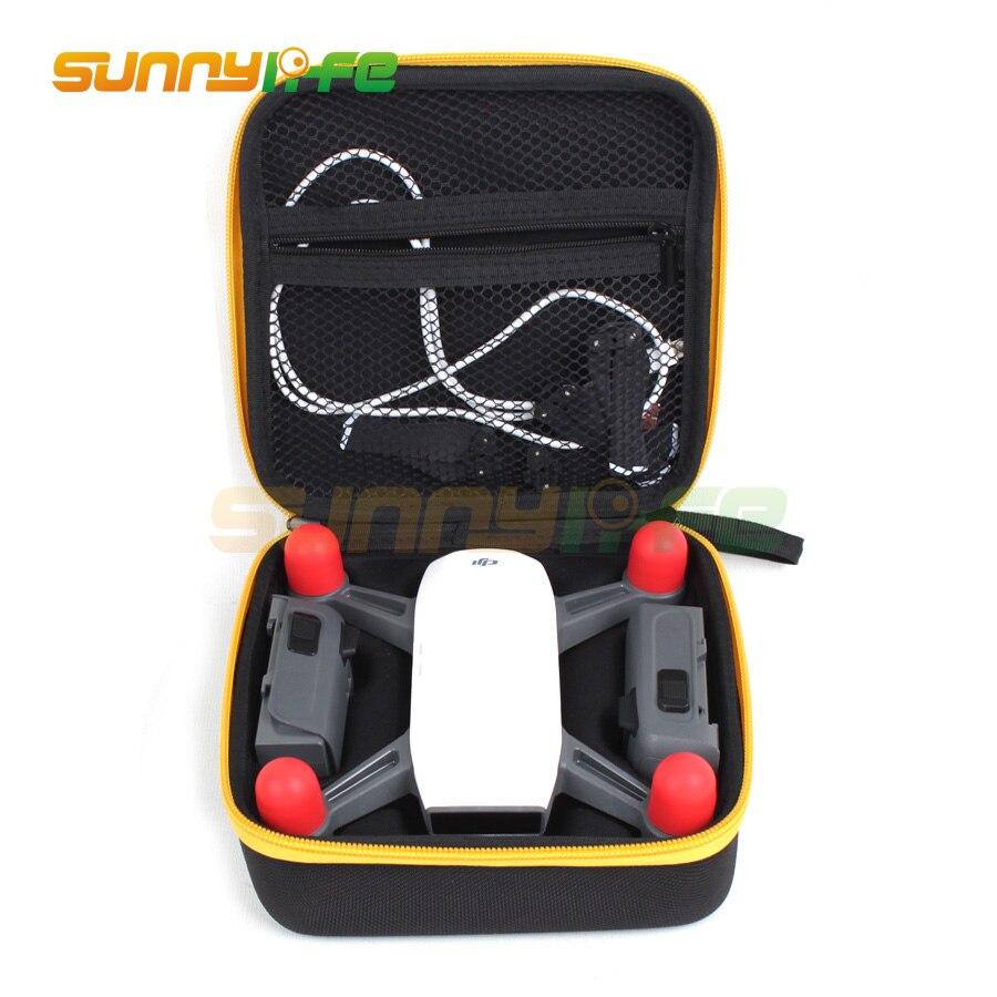 Mini Drone Storage Bag Portable Handheld Bag Travel Carrying Case for DJI Spark Camera Drone Battery Remote Controller
