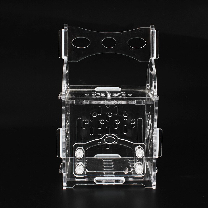 Insect Transparent Acrylic Cage Reptile Feeding Box Insect Container Praying Mantis Reptile Home Insect Cage Breeding Box Pet