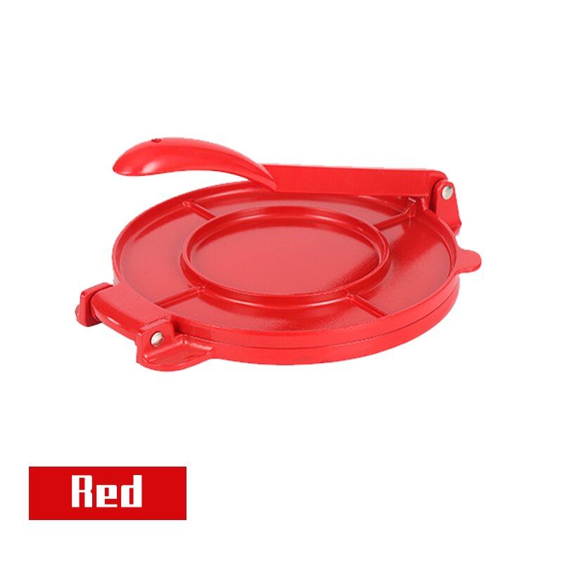 Presse à gâteau en alliage d'aluminium, 20CM, presse à pâte, appareil ménager: Red