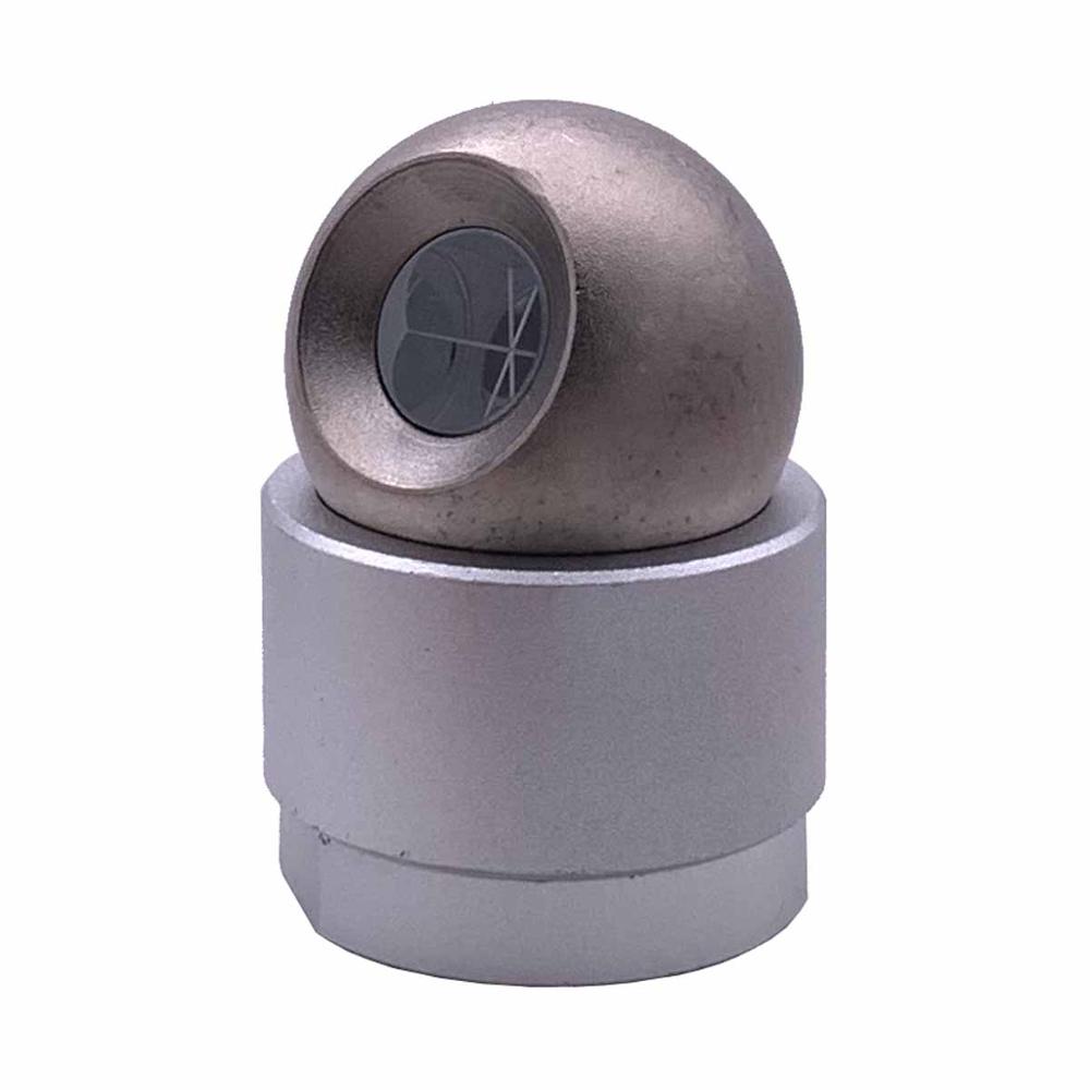 12.7mm ( 0.5inch) BALL mini optical prism Silver Coated with Magnetic base for total station, sphere