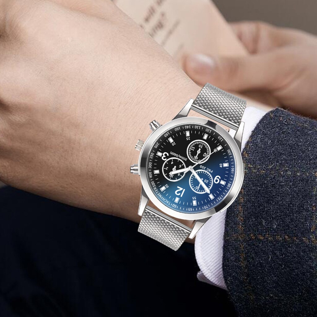 Luxe Horloges Quartz Horloge Roestvrij Staal Wijzerplaat Casual Mode Eenvoudige Mannen En Vrouwen Trendy Quartz Horloges