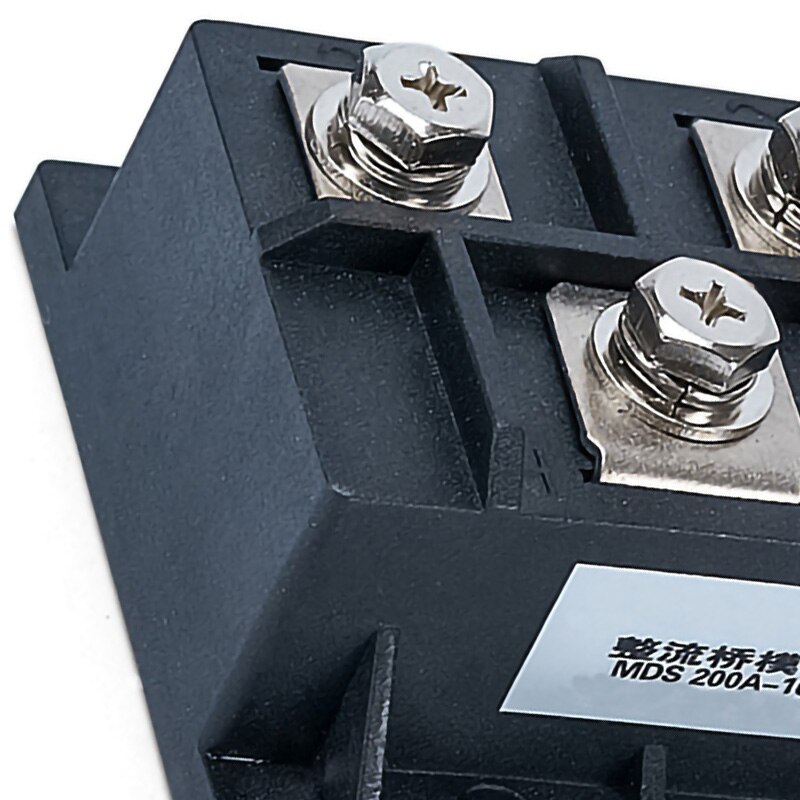 Mds200A Ampere 1600V Volt Drei Phase Generator Gleichrichter Modul schnell Erholung Diode Gleichrichter Brücke Bausatz Für Generator Mds 200A-