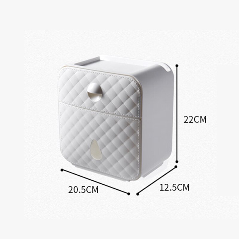 Badkamer Toiletpapier Handdoekhouder Waterdichte Houder Voor Toiletpapier Lade Papierrol Buis Opbergdoos Lade Tissue Doos