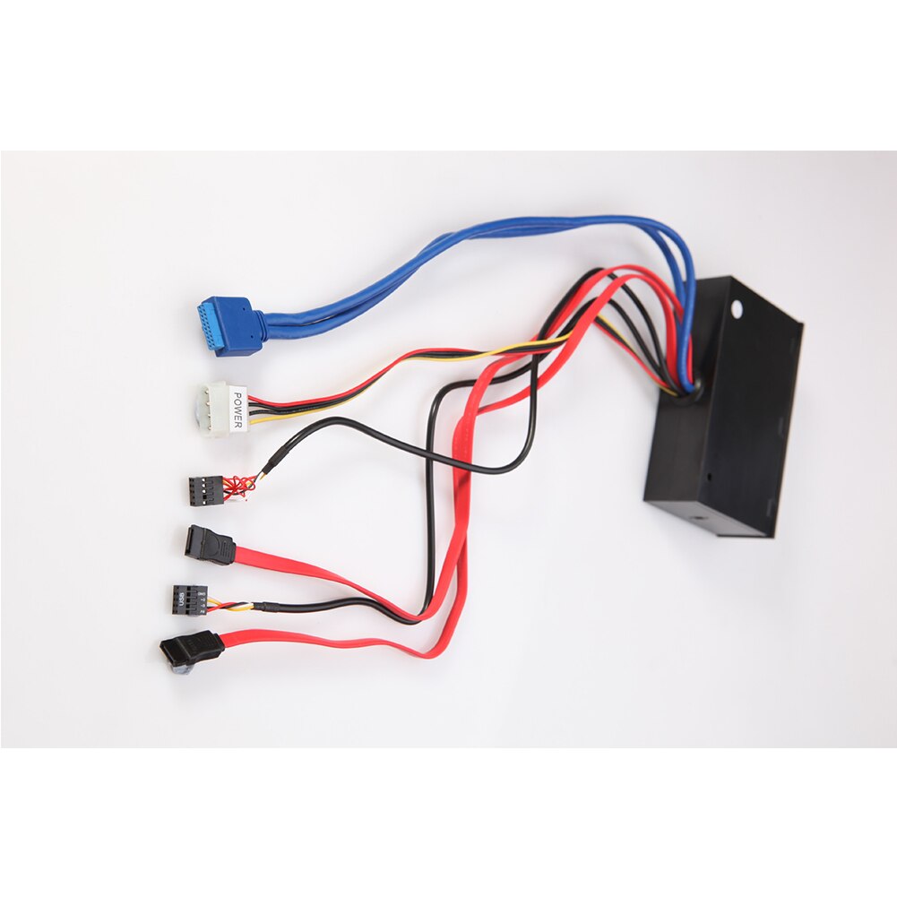 5.25inch Front Panel Card Reader Multifuntion Optical Drive ESATA PC Hub All In 1 Accessories Audio Internal Media Dashboard