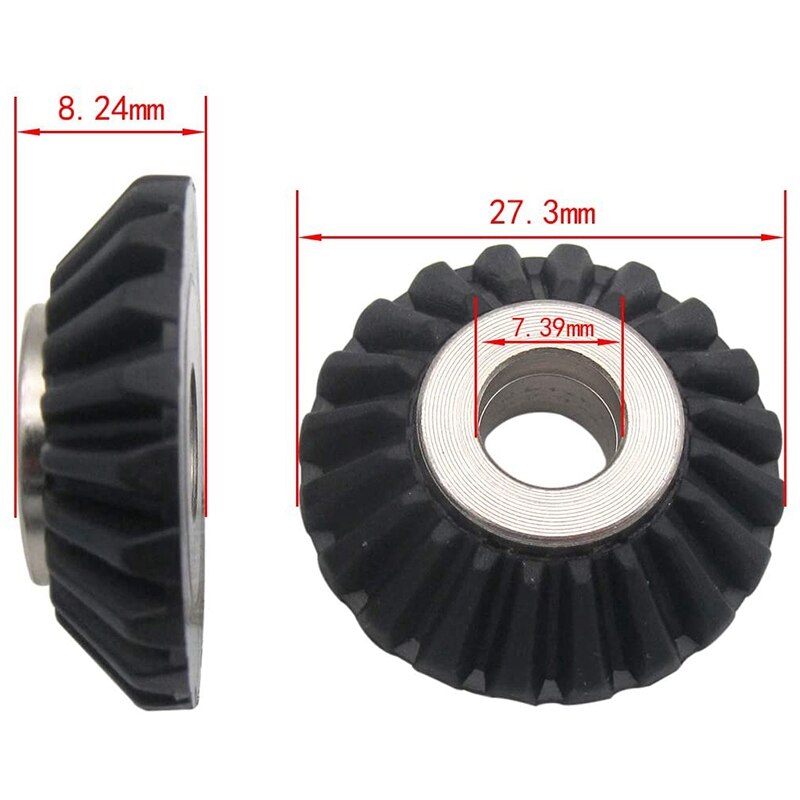 2 Stuks Haak 20 Tanden Drive Gears 153021G Fit Voor Singer 700 702 706 708 720 722 Naaimachine onderdelen