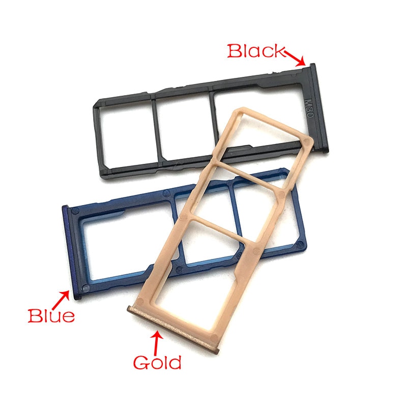 For Samsung Galaxy M30 M305F-DS SIM Card Tray Slot Holder Adapter Accessories