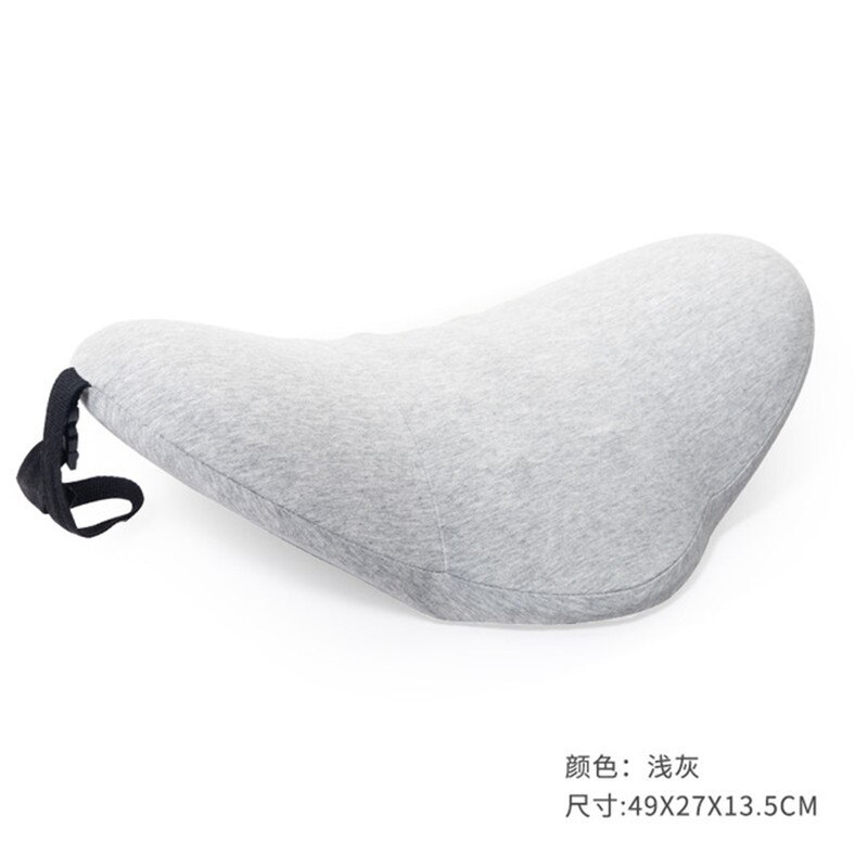 Pregnant Women Lumbar Support Back Pillow Office Chair Car Seat Cushion Memory Foam with Adjustable Strap