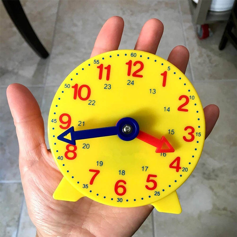 Sveglia educativa per bambini orologio regolabile per l&#39;apprendimento del tempo numero di strumento per l&#39;insegnamento precoce sveglia Puzzle educazione precoce #20