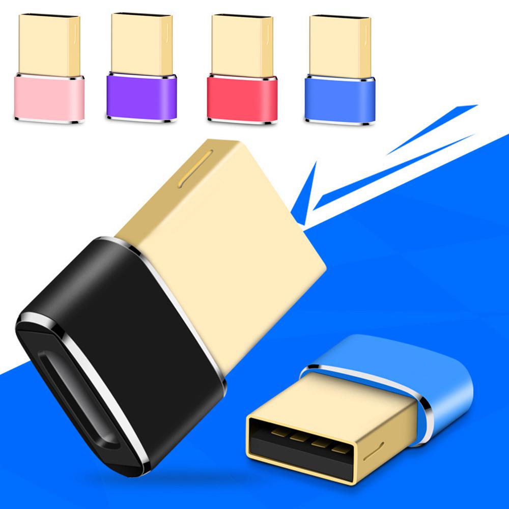 2,0 Typ A Stecker auf Typ C Buchse Konverter Adapter Typ C USB Standard Lade daten übertragung Telefon Zubehör
