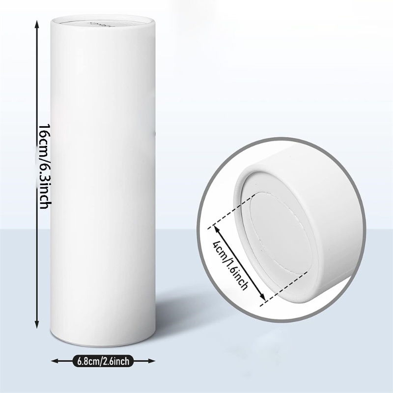 Cylinder servietæsker praktisk husholdningstilbehør subfilm servietrør til bil serviet organizer servietæske organizer sort