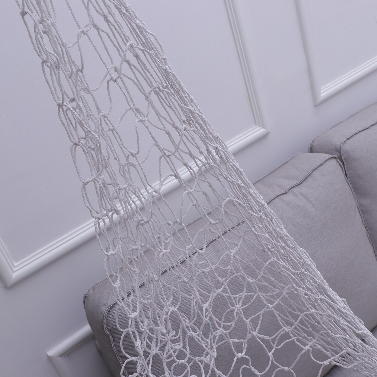 Nautical Fishing Balloon Net Beach Scene Party Decoration Netting (White)