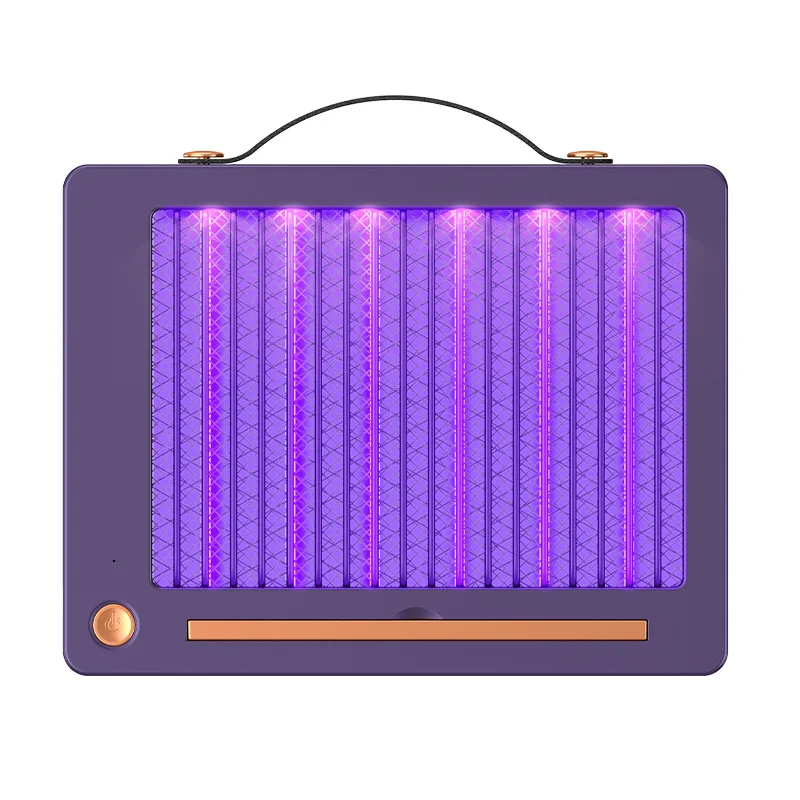 Intelligente Muggenlamp Licht Detectie Thuis Muur Gemonteerde Slaapkamer Buiten Sterke Elektrische Schok Fysieke Muggenuitroeiing: Light Grey