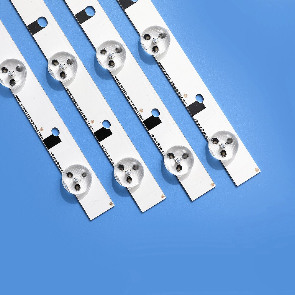Kit) 4 PCS 7LED 65CM LED backlight strip for samsung UE32H5570S 32H5000 UN32J5003AF D4GE-320DC1-R1 R2 Bn96-30443A 3044A