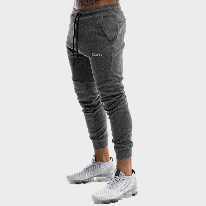 Jogging Broek Mannen Effen GYM Training Broek Rits Sportkleding Joggers Sport Broek Mannen Lopen Vloeken Broek Broek Joggingbroek