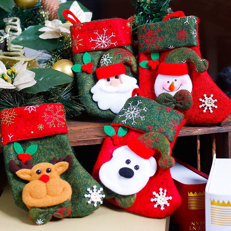 Luanqi julkalender jultomten julhängande dekorationer vägghängande dekor härlig billig kalender gott år