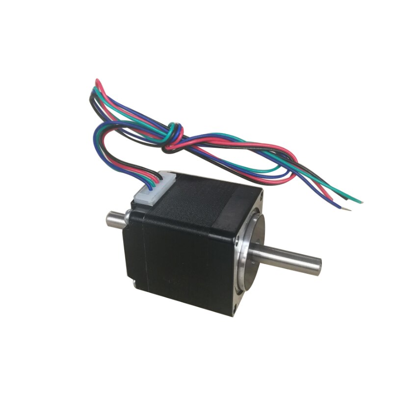 NEMA 11 Dual shaft Stepper Motor 1.8 Degree 2 Phase 32mm 0.67A 60mN.m hybrid 28 Stepper Motor NEMA11