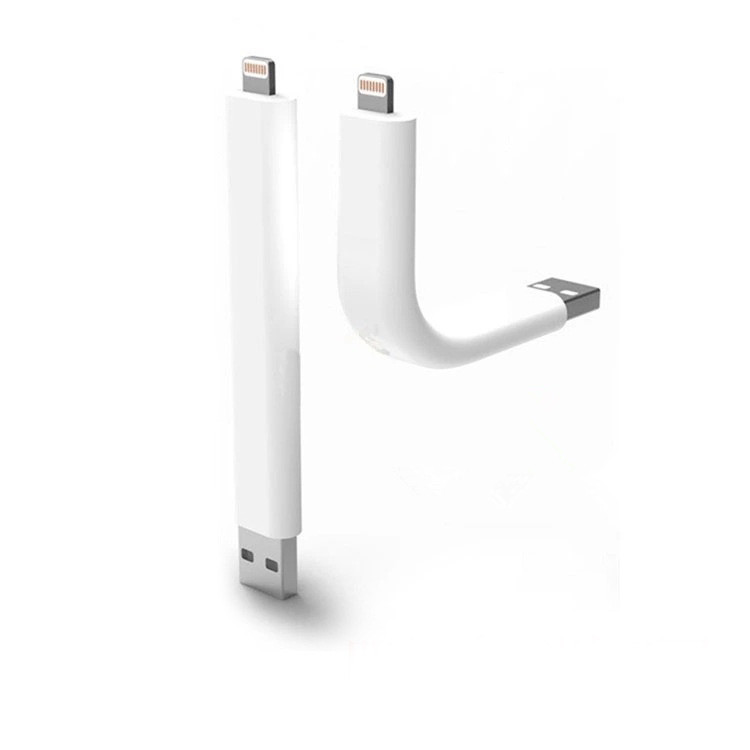 Zuczug Micro Flexibele Usb Data Charger Kabel Voor Iphone 5 5s 6S Mini Bend Holder Sync Data Transfer Line voor Samsung Galaxy S3/5/6