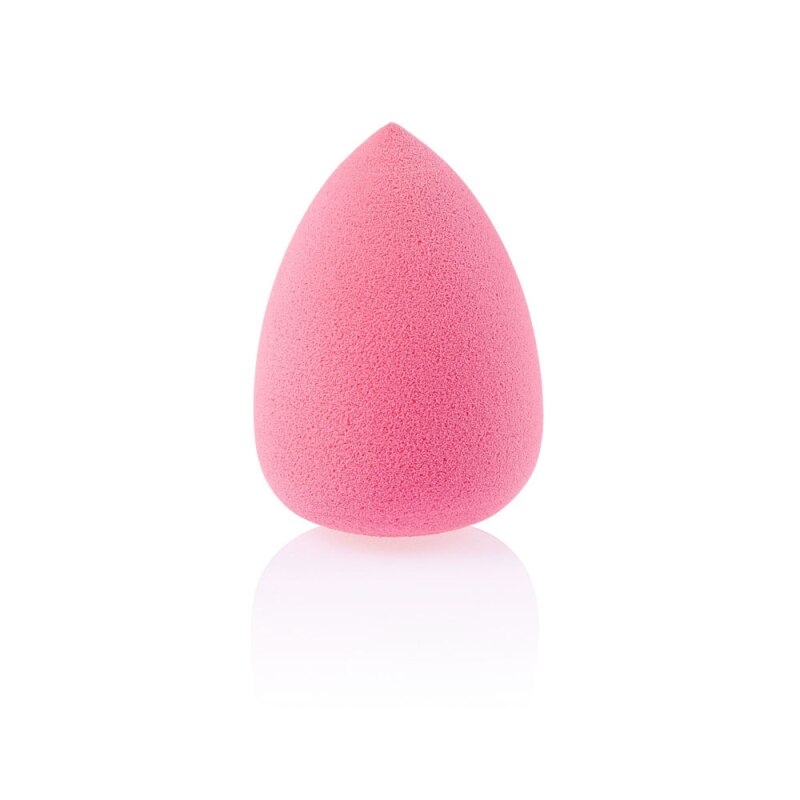 1pc Make-Up Foundation Spons Cosmetische Puff Powder Smooth Beauty Make-Up Spons Beauty Tools Waterdrop Bladerdeeg: Rose Red